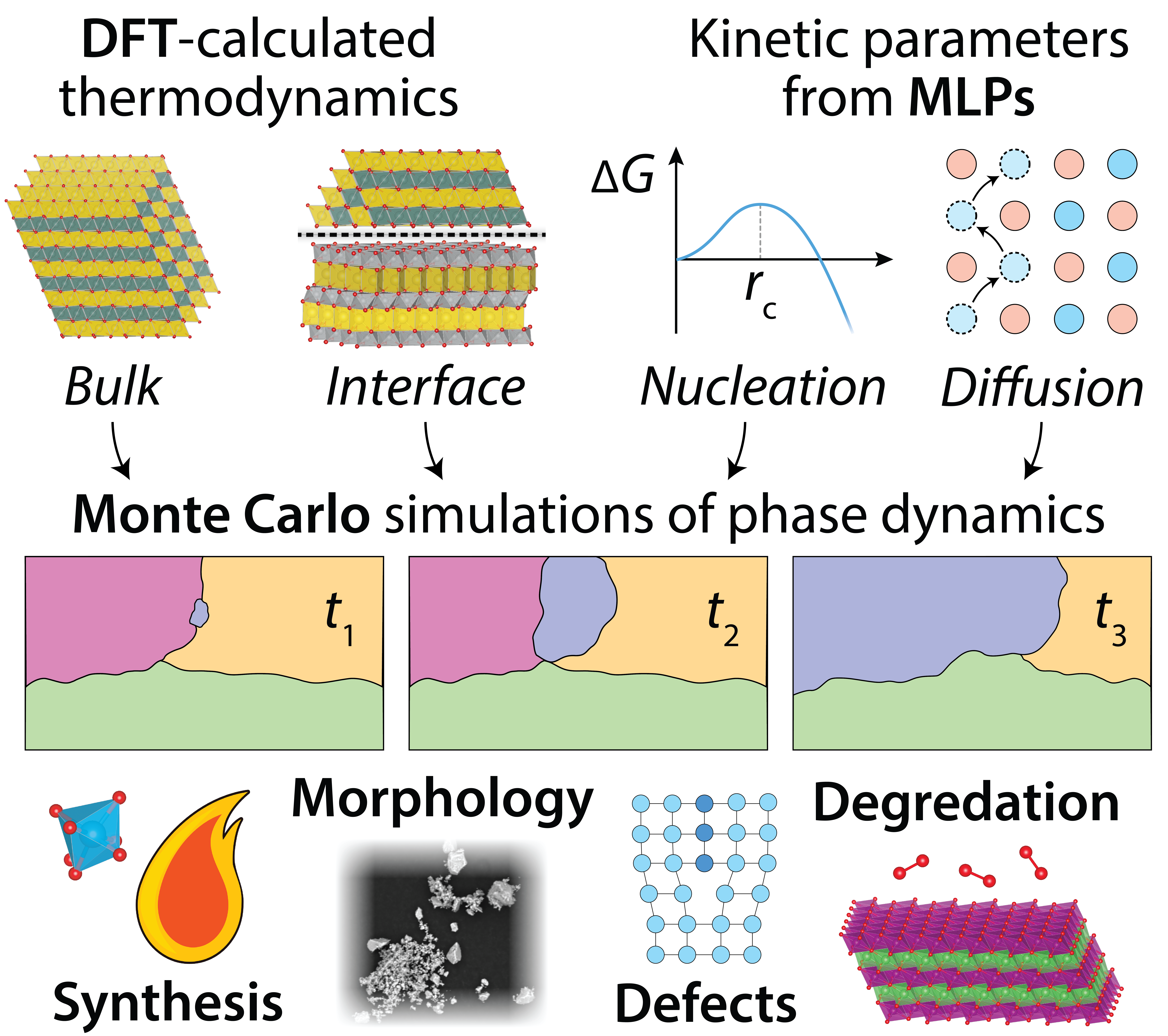 Phase dynamics simulation visualization
